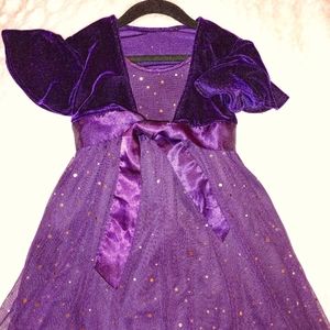Purple Party Dress Size 4